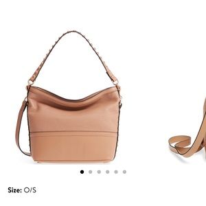 Rebecca Minkoff desert tan hobo bag.